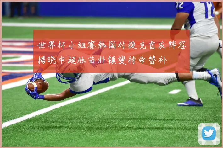 世界杯小组赛韩国对捷克首发阵容揭晓中超独苗朴镇燮待命替补